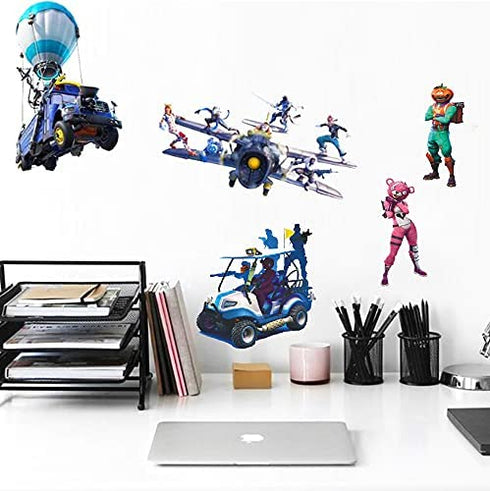 Game Wall Stickers Wall Decor Peel, Game Stick Poster Decals, Vinyl Wallpaper for Rooms