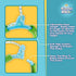 IPIDIPI TOYS Skip It Ankle Toy Retro Skipit Toy Hopper Ball for All Ages - Improve Coordination, Get Exercise The Fun Way - Playground Ball with Adjustable Rope Length for Kids of All Heights