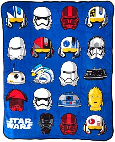 Jay Franco Star Wars Fly Boy Throw Blanket, Blue