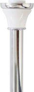 Splash Home Regal Shower Curtain Rod, 42-72 inch Adjustable Tension Spring Hold, Bathroom Accessories, Rust Resistant, Anti-Slip, No Drilling, Easy to Use - Chrome