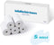Dragon Touch InstantFun Kids Camera Refill Print Paper, Zero Ink, 5 Rolls, 2 1/4" x 50’, 58mm x 15m, Thermal Paper, Print Paper-White