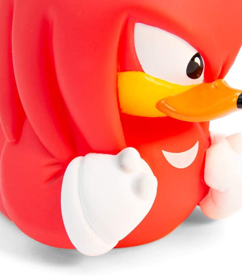 TUBBZ Sonic The Hedgehog Knuckles Collectible Duck Figurine Official Sonic The Hedgehog Merchandise Unique Limited Edition Collectors Vinyl Gift