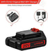 LBXR20 3000mAh Replacement for Black and Decker 20V Lithium Battery Compatible with B and D 20-Volt Max LBX20 LB20 LST220 LBXR20B-2 LBX4020 LBXR2020-OPE LB2X4020-OPE Cordless Power Tools