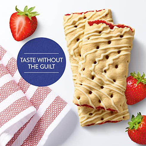 Kellogg's Special K Pastry Crisps, 100 Calorie Snacks, Breakfast Bars, Strawberry, 5.28oz Box (12 Crisps)