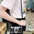 Awsaccy Emily in Paris Phone Case iPhone XR Camera Case Vintage Cover Cute 3D Cool Unique Camera Design Case PC Silicone Cover with Removable Neck Strap Lanyard for Girls Women Black