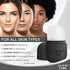 Glow Cube Ice Roller For Face Eyes and Neck To Brighten Skin & Enhance Your Natural Glow/Reusable Facial Treatment to Tighten & Tone Skin & De-Puff The Eye Area (Black)