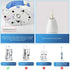 Replacement Toothbrush Heads for Waterpik Complete Care 5.0/9.0 (CC-01/WP-861), STRB-8WW, (8-Pack, White)