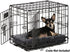 18L-Inch Gray Dog Bed or Cat Bed w/ Comfortable Bolster | Ideal for "Toy" Dog Breeds & Fits an 18-Inch Dog Crate | Easy Maintenance Machine Wash & Dry | 1-Year Warranty