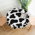 Cow Print Tablecloth Round Washable Table Cover for Kitchen Dining Picnic Party Table Mats 60 Inch