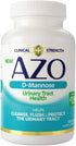 AZO D-Mannose Urinary Tract Health, Cleanse, Flush & Protect The Urinary Tract*, #1 Pharmacist Recommended Brand, Clinical Strength D-Mannose, Non-GMO, 120 Count