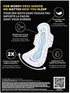 Always ZZZ Overnight Pads for Women Size 6 Unscented with Wings, Always' Widest Coverage for Worry-Free Nights, 10 Count