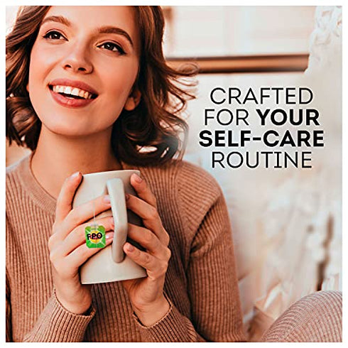 Lipton Soothe Your Tummy Herbal Supplement Tea Bags For a Soothing Hot Beverage Ginger Peppermint and Fennel Caffeine Free Tea Blend 15 Count