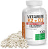 Bronson Vitamin K2 (MK7) with D3 Extra Strength Supplement Bone and Heart Health Non-GMO Formula 10,000 IU Vitamin D3 & 120 mcg Vitamin K2 MK-7 Easy to Swallow Vitamin D & K, 120 Capsules