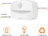 ZISUYU Motion Sensor Light Indoor Led Night Light Stick on Nightlight Battery Operated Lights for Toilet Closet Bathroom Bedroom Hallway Stair