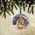 WaaHome Nativity Scene Christmas Ornaments 3'' Religious Christmas Ornaments Christian Ornaments for Christmas Tree Decorations Gifts
