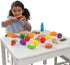 KidKraft 30-Piece Plastic Play Food Set, Fruits, Veggies, Sweets and More, Use with Play Kitchens, Gift for Ages 3+