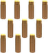 Healthcom 10 Pcs 1 Oz Paperboard Lip Balm Tubes Cardboard Lipstick Tube Kraft Paper Empty Refillable Lip Gloss Containers Chapstick Container Round Paper Solid Perfume Tube for DIY Cosmetic Lotions Deodorant,Brown