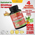 Organic Aloe Vera Extract Capsules Equivalent to 80100MG & Turmeric, Ginger, Fennel| Support Immune, Digestion| Natural Anti-Inflammatory, Antioxidants| Multi Nutrients, Vitamins, Minerals Supplement