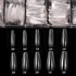 Care.D.N Clear Long Fake Nails Coffin for Girls, Full Cover Acrylic Ballerina Nails Tips, Press on Nails Long, Clear False Nails for Women with Case for Nail Salons and DIY Nail Art 500pcs 10 Sizes.?coffin nails)