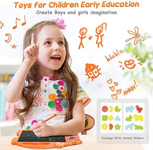 Christmas Gifts Stocking Stuffers for Kids - Toddler Toys for 3 4 5 6 7 8 Year Old Girls Boys Kids Toys Learning Doodle Board Drawing Pad Birthday Gifts Ideas Toddler Travel Road Trip Essential Toy