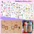 Hevout 8 pcs Unicorn Gifts for Girls Teen Necklace Bracelet Jewelry Hair Ties Backpack Slap Bracelet Stickers Keychain Coin Purse Accessories Stuff Party Favors Birthday Gifts Set for Women