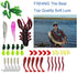 XYZsundy 90PCS Fishing Lures Kit Set Including Fishing Stuff Tackle Box Accessories Hooks, Worms, jigs, Fishing Bait for bass, Crappie ,Trout,Fishing Gifts for Men.