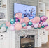 7pcs Mermaid Balloons Number Balloons for 1st 2nd 3rd Birthday Party Girls' Mermaid Tail Decoration Supplies (number 4)