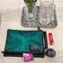 Smell Proof Bags with Combination Lock, 6"x 9" Smell Proof Pouch Container, Odor Proof Stash Bag for Travel - Keeps Scents Locked - Hide Odor and Scent?Green?
