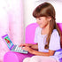 Disney Princess Girls Play Laptop Computer Style Collection Click & Go Play Laptop for Girls with Sounds & Light Up On Button Features Removable Double-Sided Play Background, For Ages 3+