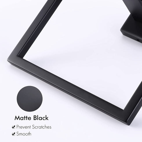 KES Bathroom Towel Ring, Towel Holder Wall Mount SUS304 Stainless Steel Matte Black Finish, A2480DG-BK