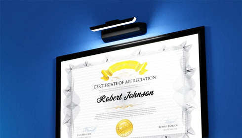 Westek BL-PL16-N Wireless Battery Operated LED Picture Light with Remote, Dimmable, 16 in, Satin Nickel