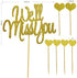 We’ll Miss You Cake Topper for Retirement,Graduation,Going Away Party Cake Decorations Supply