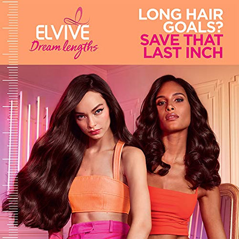 L'Oreal Paris Elvive Dream Lengths Frizz Killer Leave-In Serum, 3.4 Fl Oz (Pack of 1)