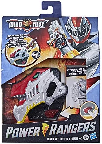 Power Rangers Dino Fury Morpher Electronic Toy with Lights and Sounds Includes Dino Fury Key Inspired TV Show Ages 5 and Up