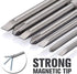 REXBETI Slotted Phillips Screwdriver Bit Set, 1/4 Inch Hex Shank S2 Steel Magnetic 3 Inch Long Drill Bits, 12 Piece