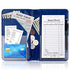 Server Book Organizer with Zipper Pocket, Aatacas PU Leather Restaurant Guest Check Presenters Card Holder for Waitress, Waiter, Bartender, With A Pen