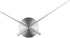 VinJoyce 3D DIY Large Wall Clocks for Living Room Decor, Wall Stickers Clocks for Living Room Decor, Silent, Modern Wall Clock for Kitchen, Office, School, Home, Bedroom, Living Room (Silver)