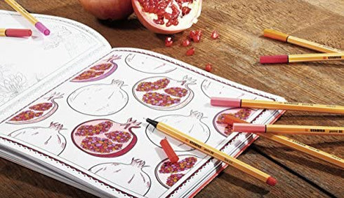 Fineliner - STABILO point 88 - 3pcs - Black