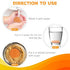 Enolvo Brown Sugar Keeper - Terra Cotta Brown Sugar Saver, Brown Sugar Disc to Maintain Food Moisture, Brown Sugar Softener Stone, Humidifying Hydrostone