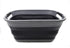SAMMART 17.5L (4.6 Gallon) Small Collapsible/Foldable/Pop Up/Portable Washing Tub, Water Capacity 13.5L (1, Grey/Black)