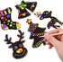 DIYASY Christmas Scratch Art Paper,48 Pcs Crafts Kits Magic Rainbow Scratch Cards for Xmas Tree Ornaments and Kids Birthday Decoration