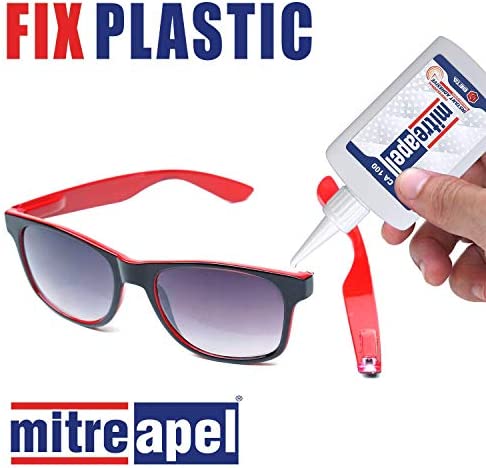 MITREAPEL Super CA Glue (0.90 oz.) with Spray Adhesive Activator (3.30 fl oz.) - Ca Glue with Activator for Wood, Plastic, Metal, Leather, Ceramic-Cyanoacrylate Glue for Crafting and Building (1 PACK)