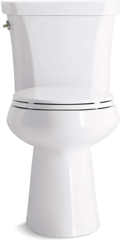 Kohler K-4774-0 Brevia Elongated White Toilet Seatwith Quick-Release Hinges And Quick-Attach Hardware For Easy Clean