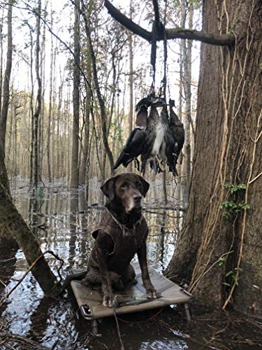 DynoGoods Game Carrier, Duck Carrier, 12 Drops, Slip Ring - Bird Tote, Waterfowl Game Carrier, Goose Hanger, Game Tote, Paracord