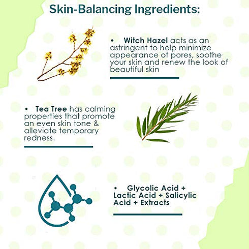 Bye Bye Blemish Witch Hazel + Tea Tree Blemish Toner