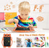 Christmas Gifts Stocking Stuffers for Kids - Toddler Toys for 3 4 5 6 7 8 Year Old Girls Boys Kids Toys Learning Doodle Board Drawing Pad Birthday Gifts Ideas Toddler Travel Road Trip Essential Toy
