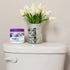 Bright Air Solid Air Freshener and Odor Eliminator, Lavender and Fresh Linen Scent, 14 Oz Each, 6 Pack