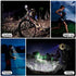 Headlamp Rechargeable, Briignite 8 LED Headlamp Flashlight, 6 Mode USB Rechargeable Headlamp, 5000LM Super Bright Head Light, Waterproof, 270°Wide Beam, Outdoor Hiking, Cycling, Fishing, Camping Gear