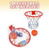 ArtCreativity Over The Door Basketball Hoop Game - Includes 1 Mini Basketball and 1 Net Hoop, Indoor Basketball Set for Home, Office, Bedroom, Cool Birthday Gift for Boys and Girls