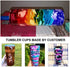 Alcohol Ink Set Epoxy Resin Dye- LET'S RESIN Vibrant Colors Alcohol Ink for Epoxy Resin, Concentrated Alcohol Based Resin Ink for Tumblers,Epoxy Resin Molds,Alcohol Inks Art (Each 0.35oz x 18 Bottle)